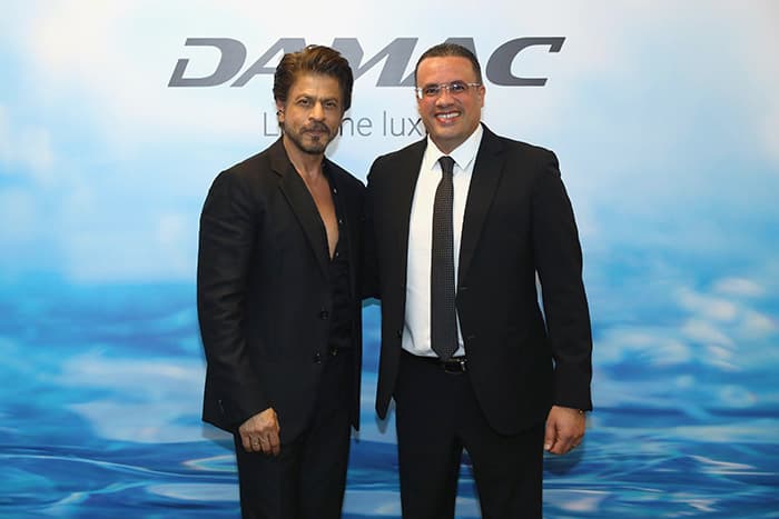 Shah Rukh Khan with Mr. Karim